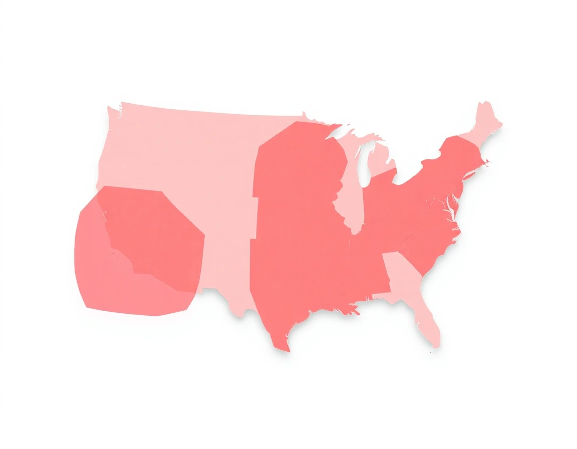 Appliance Service Areas Map